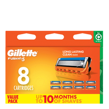 Load image into Gallery viewer, Gillette Fusion5 Razor Blades Refills 8pk