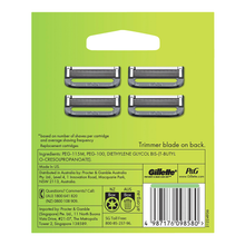 Load image into Gallery viewer, GilletteLabs Razor Blade Refills 4pk