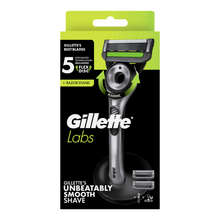 Load image into Gallery viewer, GilletteLabs Razor Handle + 2 Blade Refills