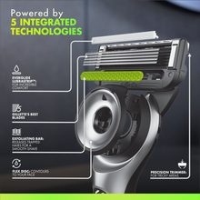 Load image into Gallery viewer, GilletteLabs Razor Handle + 2 Blade Refills