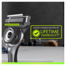 Load image into Gallery viewer, GilletteLabs Razor Handle + 4 Blade Refills