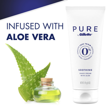 Load image into Gallery viewer, Gillette PURE Shaving Cream For Men 170g