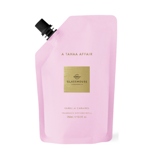 Glasshouse Fragrances Diffuser Refill Pouch 250ml - A TAHAA AFFAIR