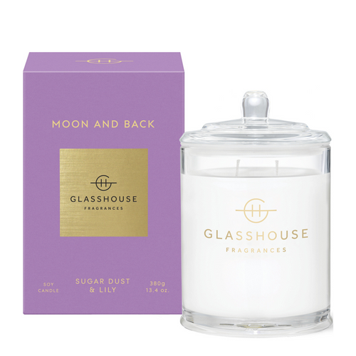 Glasshouse Fragrances Frangrances MOON AND BACK Candle 380g