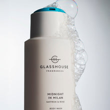 Load image into Gallery viewer, Glasshouse Fragrances MIDNIGHT IN MILAN Body Wash 300ml