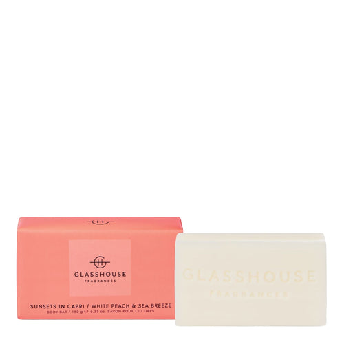 Glasshouse Fragrances SUNSETS IN CAPRI Body Bar 180ml
