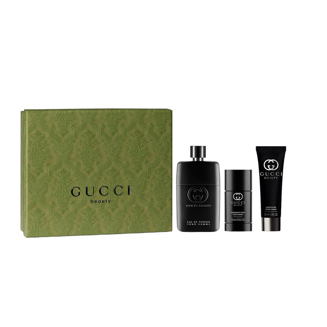 Gucci Guilty Pour Homme EDP 90ml 3 Piece Gift Set