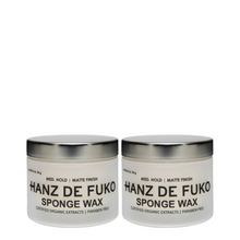 Load image into Gallery viewer, Hanz De Fuko Sponge Wax Duo Bundle