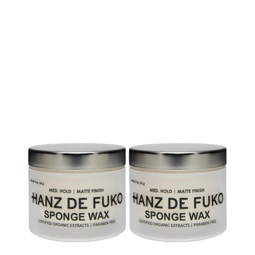 Hanz De Fuko Sponge Wax Duo Bundle