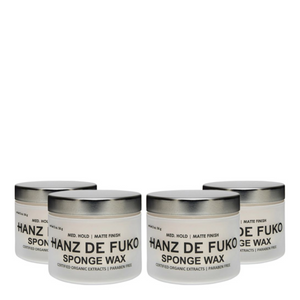 Hanz De Fuko Sponge Wax Quad Bundle