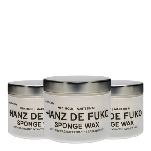 Hanz De Fuko Sponge Wax Trio Bundle