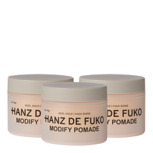 Load image into Gallery viewer, Hanz de Fuko Modify Pomade Trio Bundle