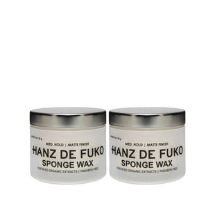 Hanz De Fuko Sponge Wax Duo Bundle