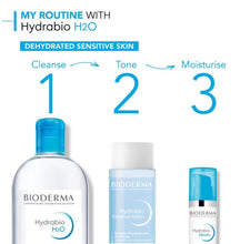 Load image into Gallery viewer, Bioderma Hydrabio H2O Hydrating Micellar Water Cleanser for Dehydrated Skin 100ml