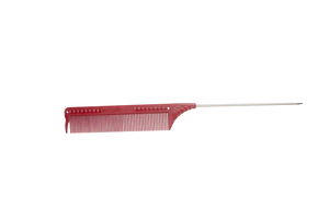 JRL Pin Tail Comb 8.8" - Red