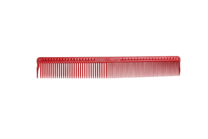 JRL Fine Cutting Comb 7.4" - Red