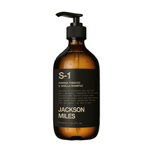 Load image into Gallery viewer, Jackson Miles S-1 Havana Tobacco &amp; Vanilla Mens Shampoo 500ml