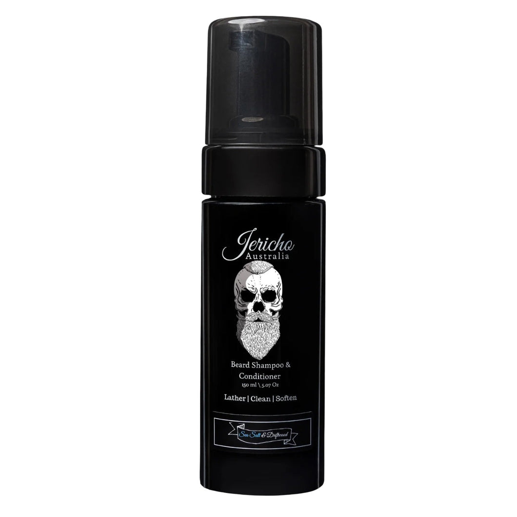 Jericho Sea Salt & Driftwood 2 in 1 Beard Shampoo & Conditioner 150ml