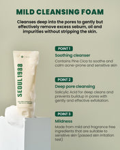 Load image into Gallery viewer, K-SECRET SEOUL 1988 Pine Cica 1% + Probiotics Cleansing Foam 150ml