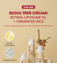 Load image into Gallery viewer, K-SECRET SEOUL 1988 Retinal Liposome 1% + Fermented Rice Cream 50ml