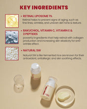 Load image into Gallery viewer, K-SECRET SEOUL 1988 Retinal Liposome 1% + Fermented Rice Cream 50ml