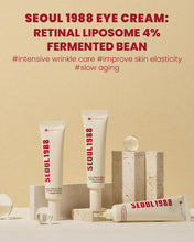 Load image into Gallery viewer, K-SECRET SEOUL 1988 Retinal Liposome 4% + Fermented Bean Eye Cream 30ml