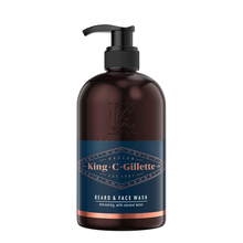 Load image into Gallery viewer, King C. Gillette Beard Wash 350ml
