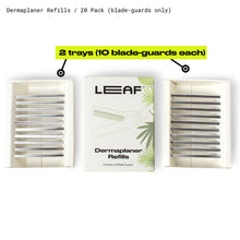 Load image into Gallery viewer, Leaf Shave 20 Pack Dermaplaner Blade Guard Refills