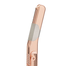 Load image into Gallery viewer, Leaf Shave Dermaplaner - Rose Gold