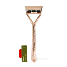 Load image into Gallery viewer, Leaf Shave Razor - Rose Gold