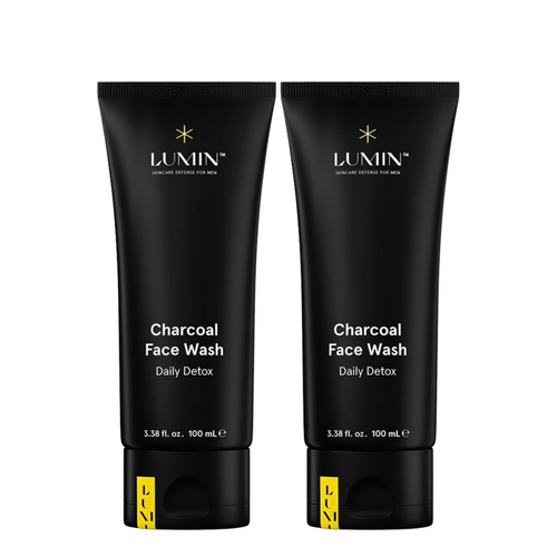 Lumin Charcoal Face Wash Duo Bundle
