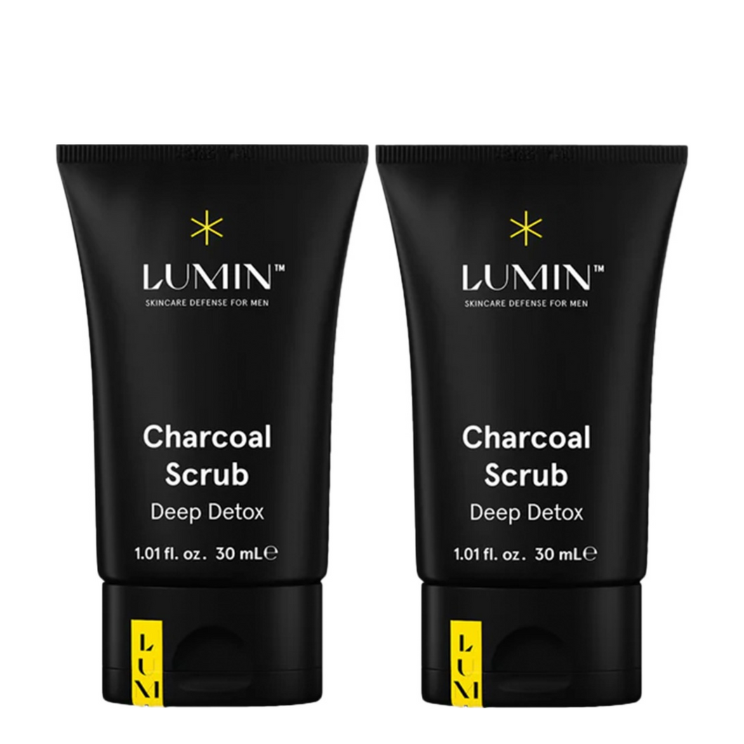 Lumin Charcoal Scrub Duo Bundle