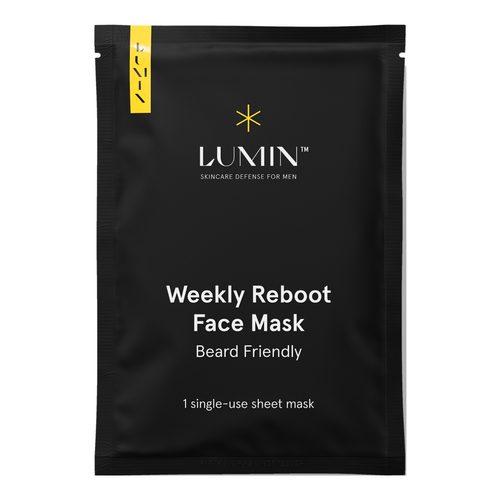 Lumin Weekly Reboot Face Mask Beard Friendly (10 Pack)