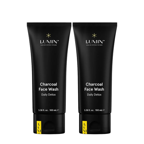 Lumin Charcoal Face Wash Duo Bundle