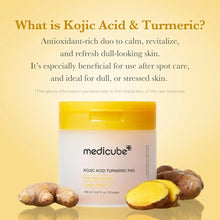 Load image into Gallery viewer, Medicube Kojic Acid Turmeric Pad - 70 Pieces