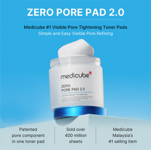 Load image into Gallery viewer, Medicube Zero Pore Pad 2.0 70 Pads