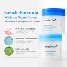 Load image into Gallery viewer, Medicube Zero Pore Pad Mild 70 Pads