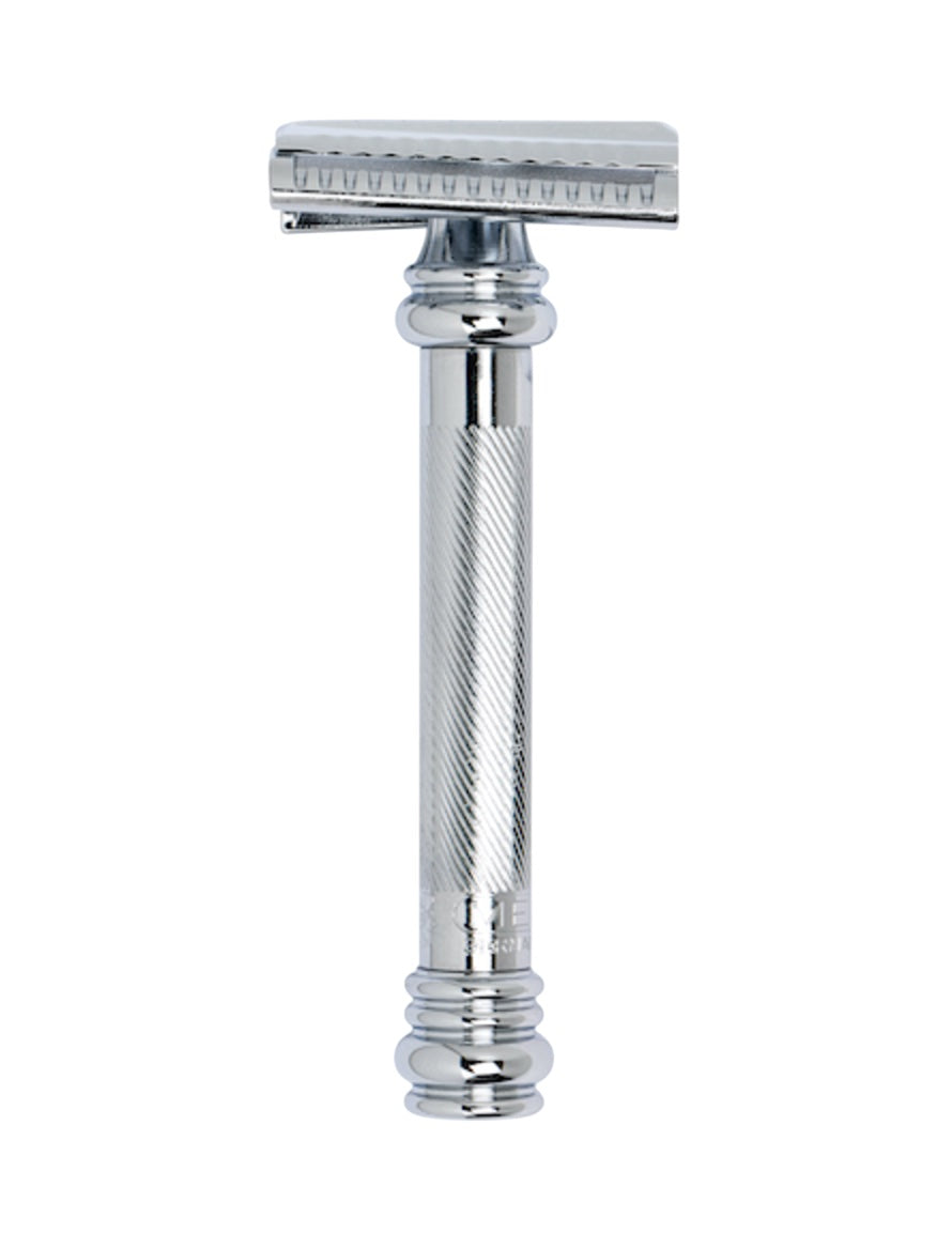Merkur 39C Long Handle Slant Safety Razor Chrome