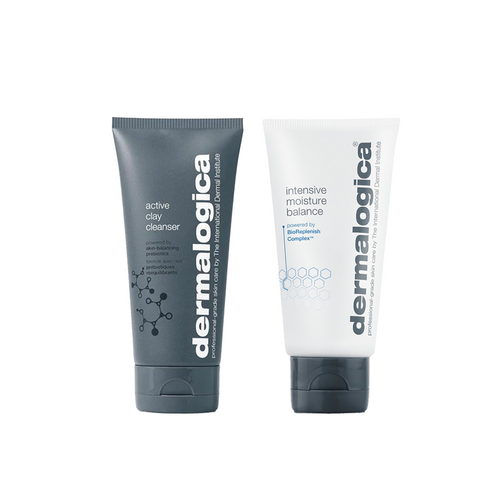 Dermalogica Oily Skin Duo Skin Active Clay Cleanser & Active Moist