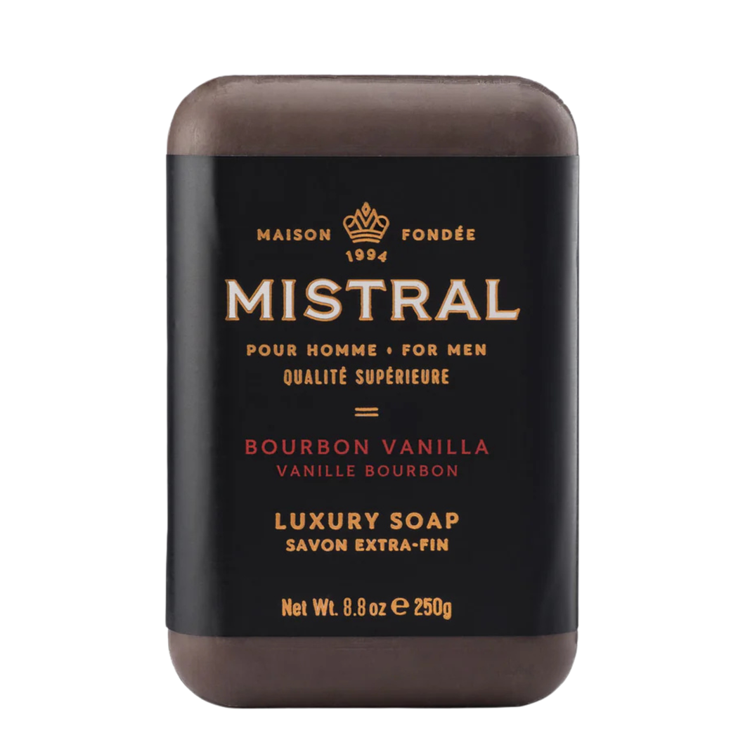 Mistral Bourbon Vanilla Bar Soap 250g