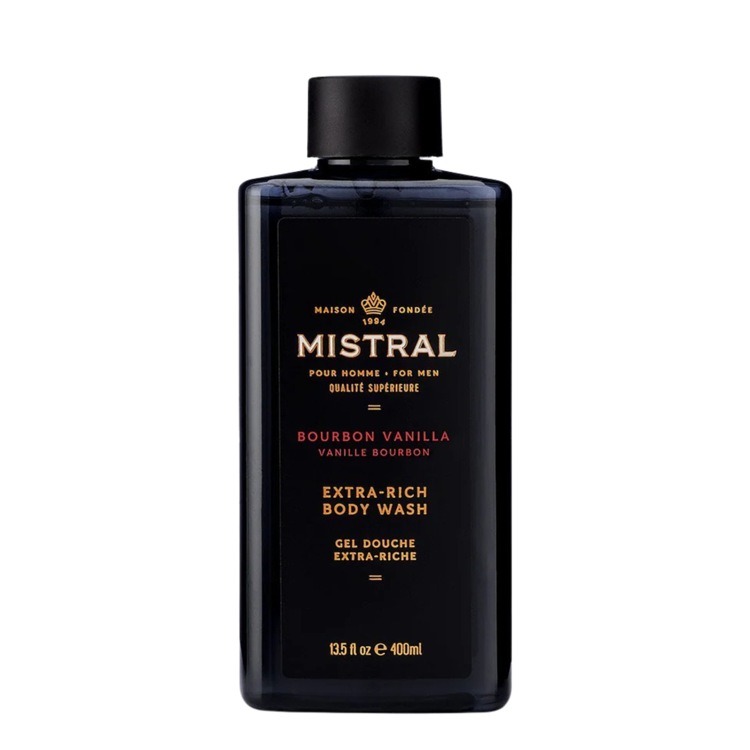 Mistral Bourbon Vanilla Body Wash 400ml
