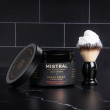 Load image into Gallery viewer, Mistral Bourbon Vanilla Shave Cream 255g