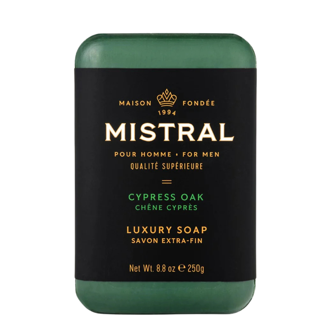 Mistral Cypress Oak Bar Soap 250g