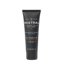 Load image into Gallery viewer, Mistral Post-Shave Balm Cedarwood Marine 80ml