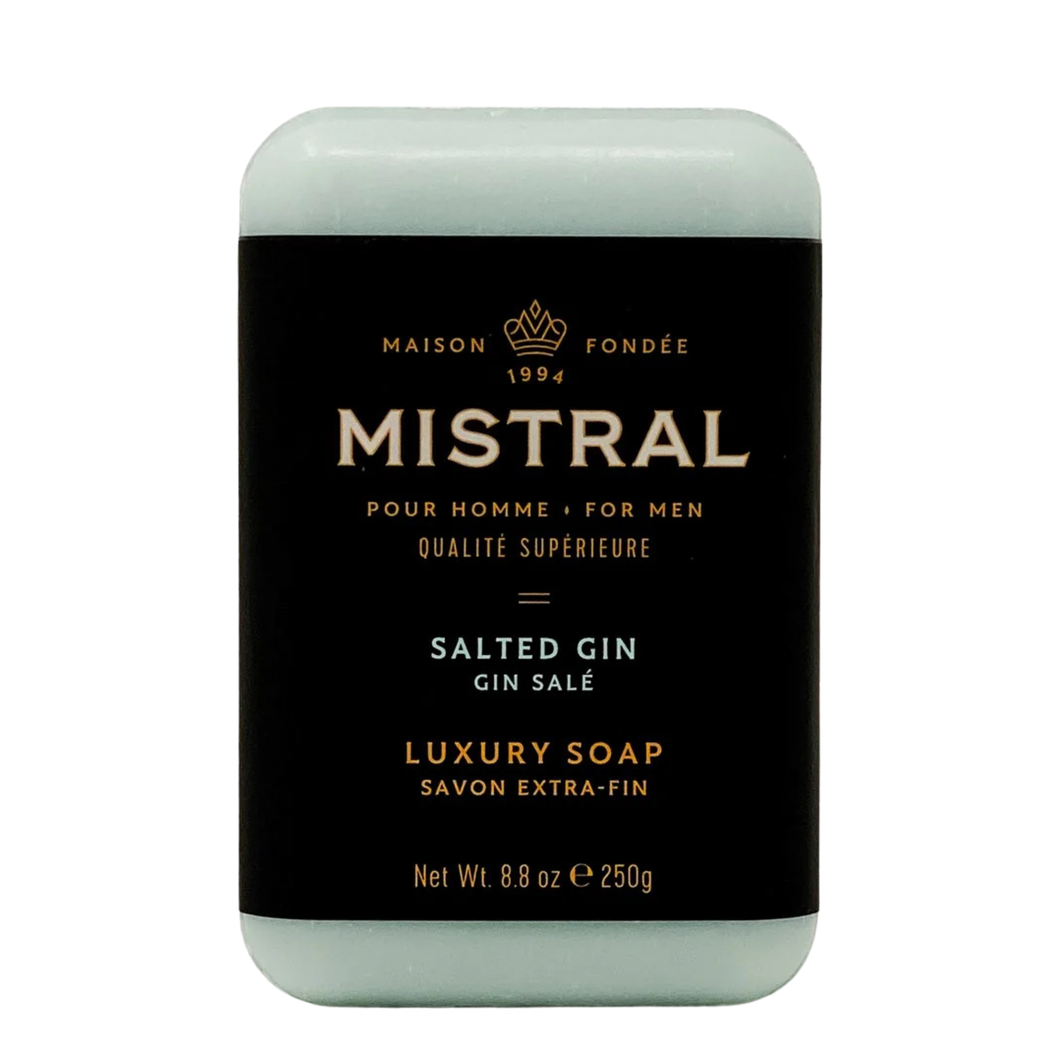 Mistral Salted Gin Bar Soap 250g