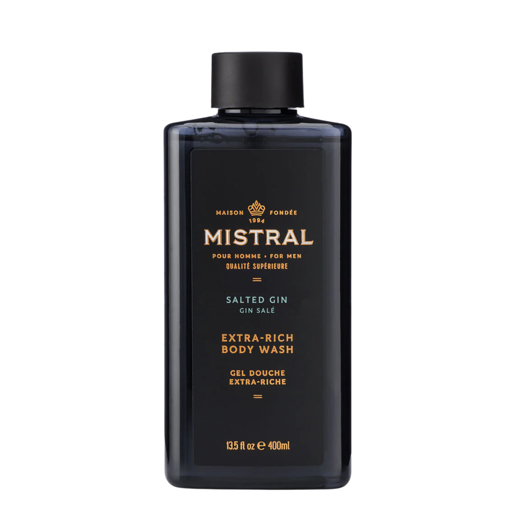 Mistral Salted Gin Body Wash 400ml