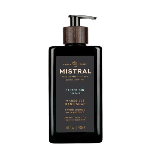 Mistral Salted Gin Hand Soap 500ml