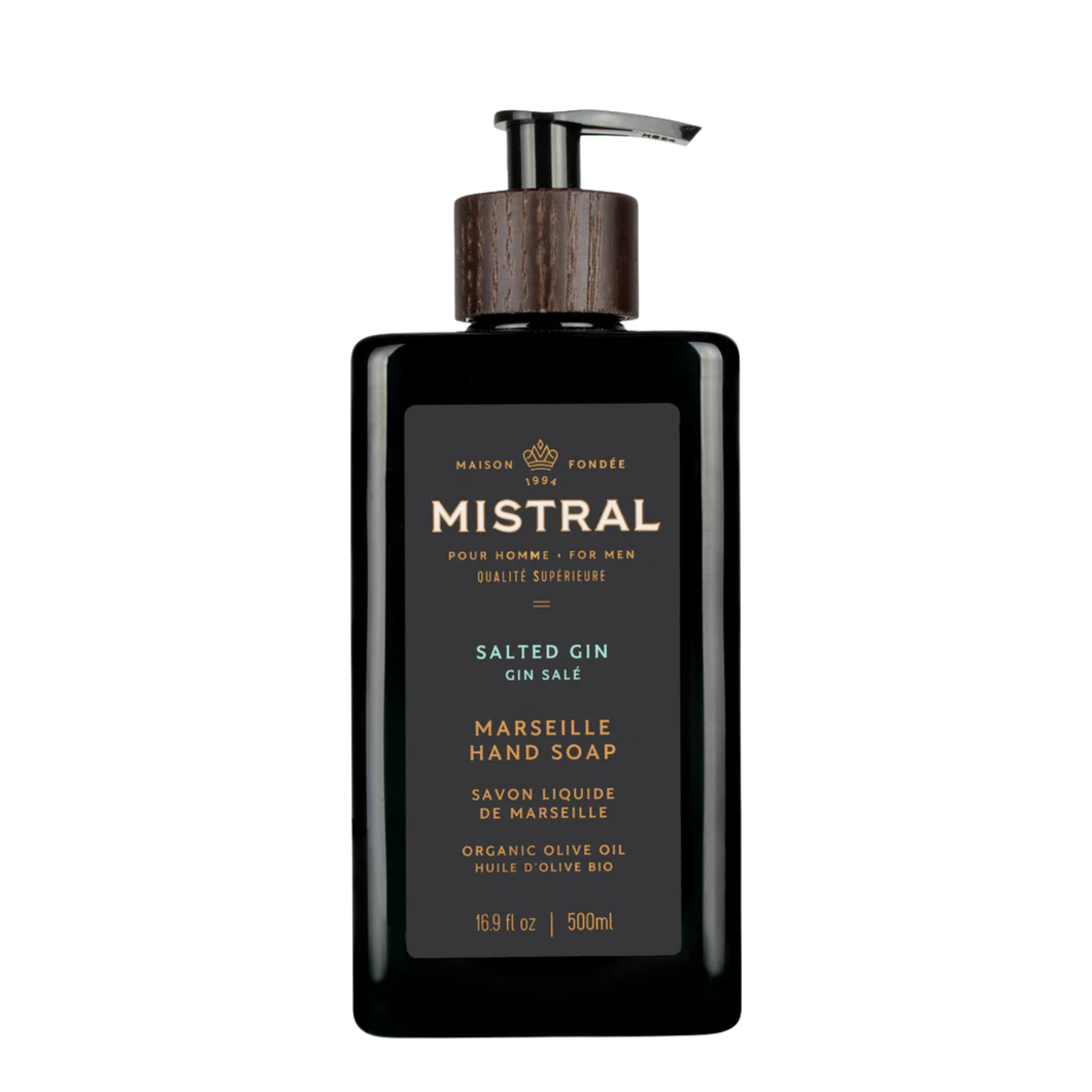 Mistral Salted Gin Hand Soap 500ml
