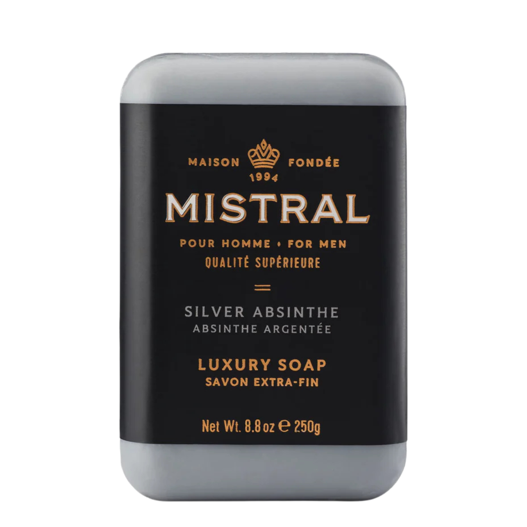 Mistral Silver Absinthe Bar Soap 250g