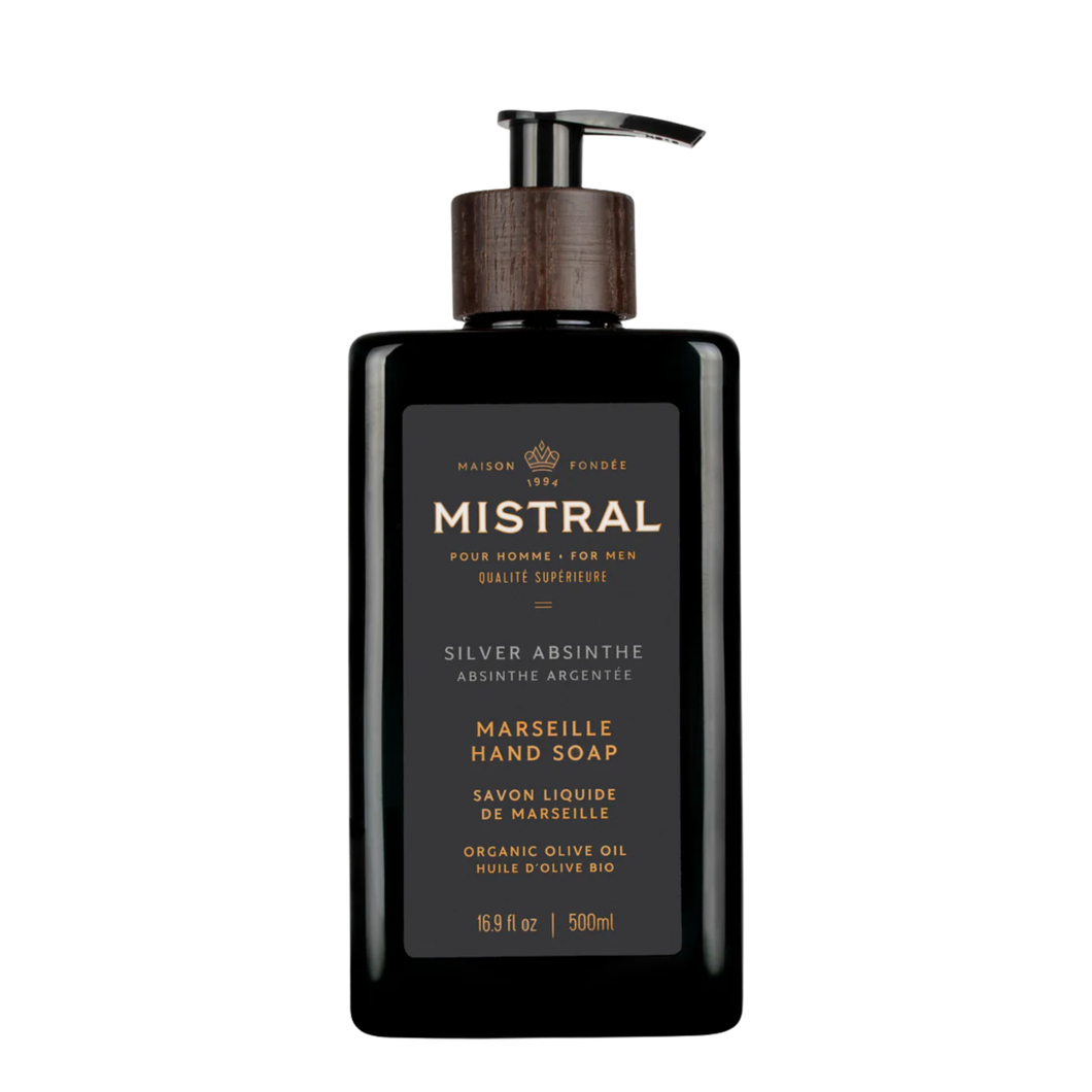 Mistral Silver Absinthe Hand Soap 500ml